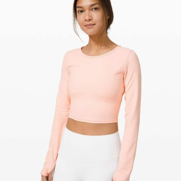 Looking for Lululemon Ever Elated Cropped Long Sleeve Size 6 any color - Picture 5 of 8